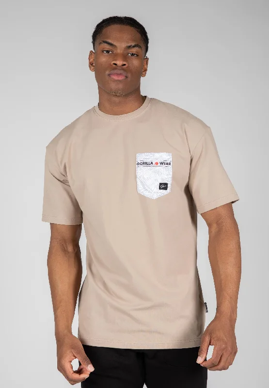 Dover Oversized T-Shirt - Beige Modern Men's  Modern Men's 
