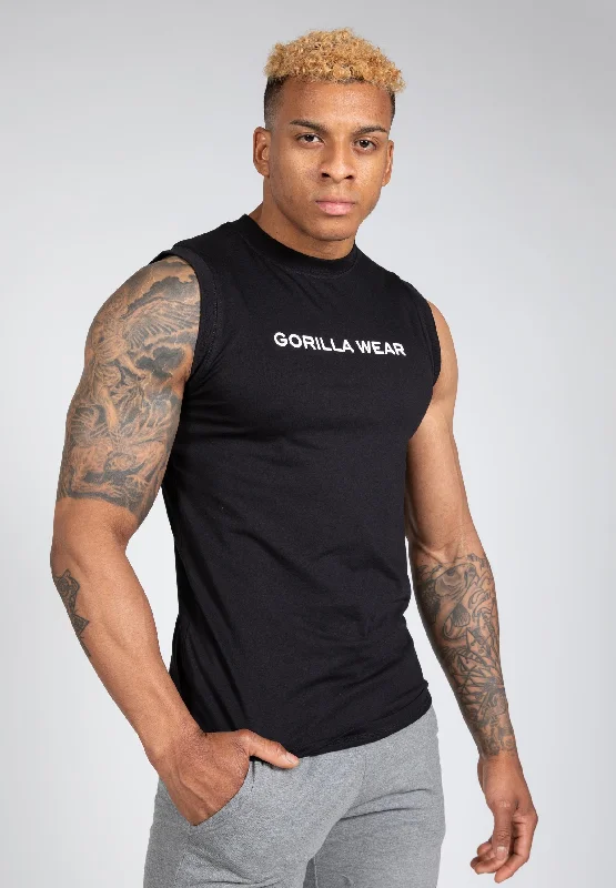 Sorrento Sleeveless T-Shirt - Black Tough Men's Tactical Tough Men's Tactical