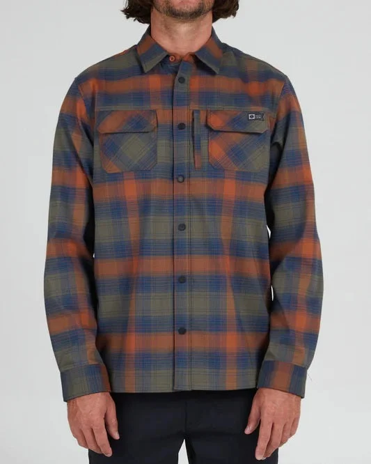 Fathom L/S Tech Flannel (Past Season) Traditional Men's Country Traditional Men's Country