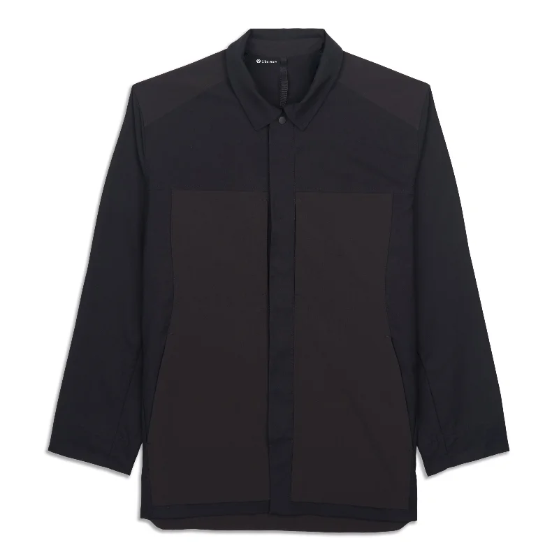 Snap-Front Collared Jacket - Resale Sophisticated Men's  Sophisticated Men's 