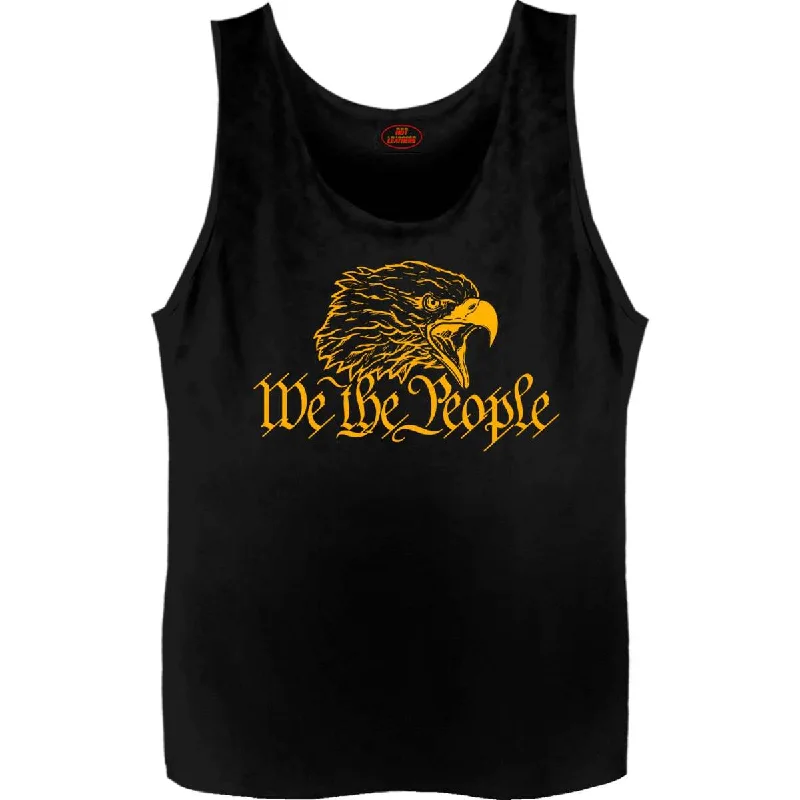 Hot Leathers Men's We the People Tank Top Shirt GMT3529 Masculine Men's  Masculine Men's 