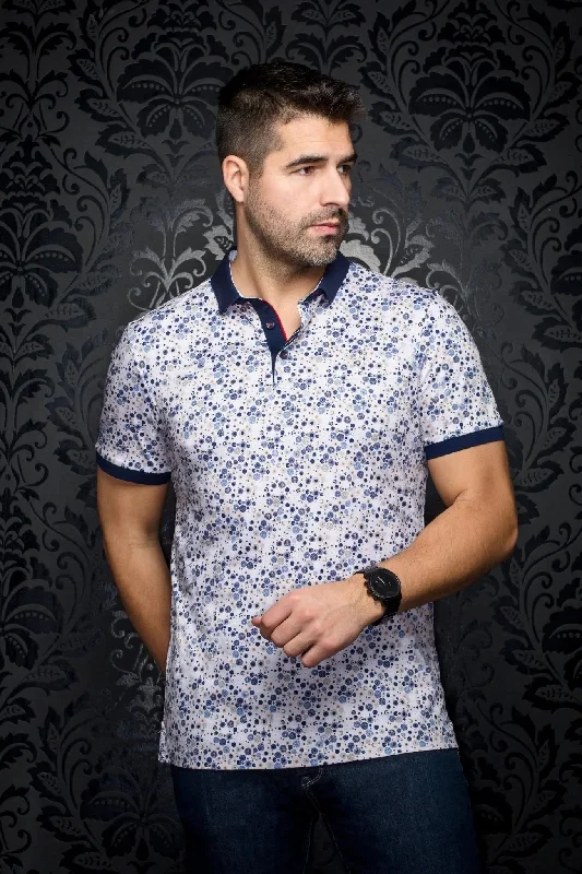 AU NOIR | Polo | Aldonis Stone Preppy Men's College