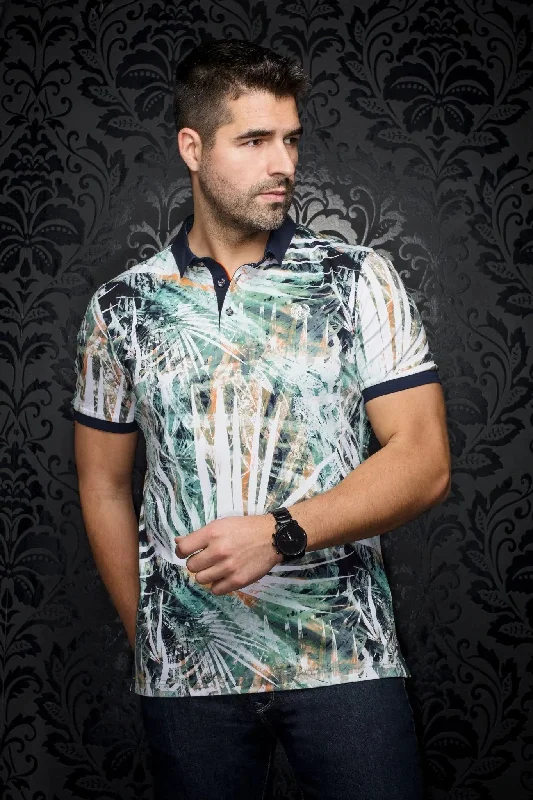 AU NOIR | Polo | Amazonia Green Classic Men's Pin