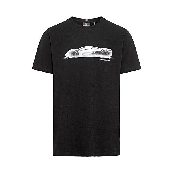 Porsche Unisex Mission X T-Shirt - 75Y Porsche Sports Cars Youthful Men's Pop Youthful Men's Pop