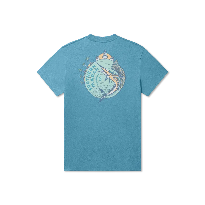 Pura Vida Planet Tee Dynamic Men's Glow Dynamic Men's Glow