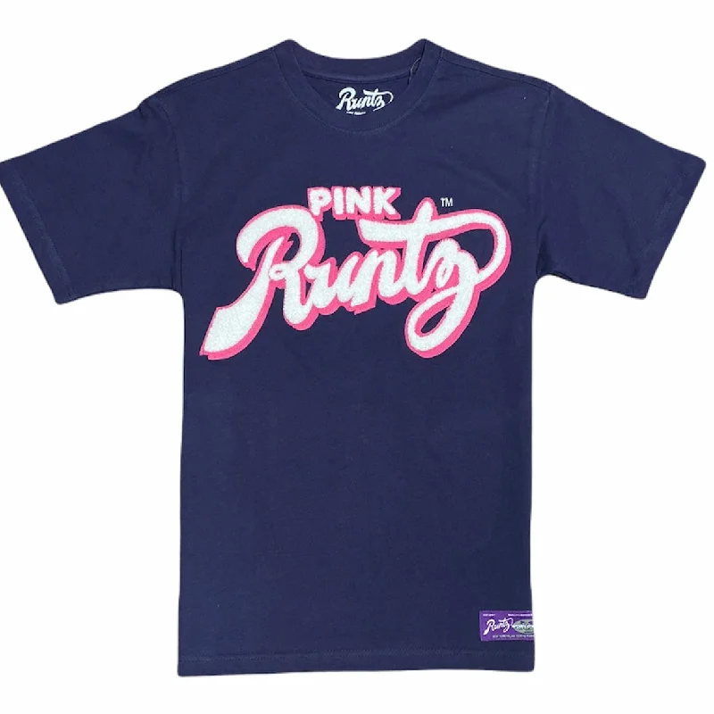 Runtz Pink Runtz T Shirt (Navy) 321-40273 Cclassic Men's Tweed Cclassic Men's Tweed