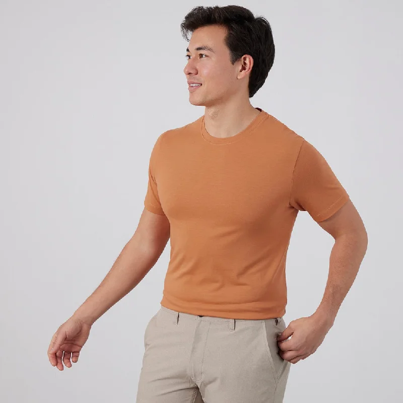 Threshold Crew Neck T-Shirt Classic Fit - Rustic Orange Cozy Men's Sherpa Cozy Men's Sherpa