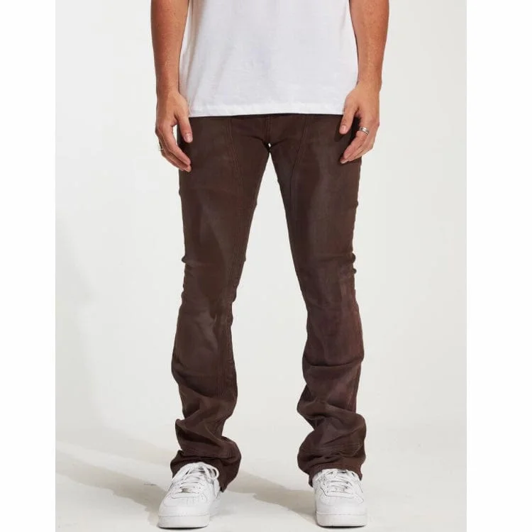 Crysp Arch Denim (Brown Wash) CRYSP231-107 Unique Men's Upcycled Unique Men's Upcycled