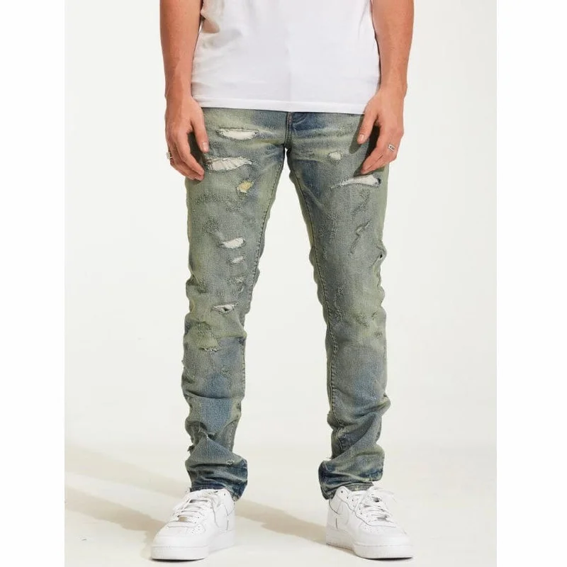 Crysp Atlantic Denim (Blue Wash) CRYH22-215 Casual Men's Loose Casual Men's Loose