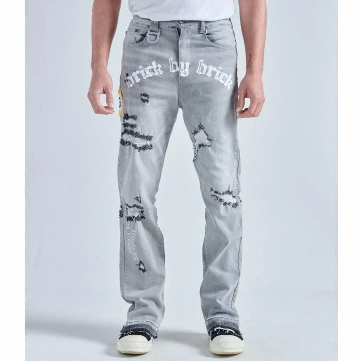 Gala Original Brick By Brick Stack Denim (Black Haze) G-SPR-23-015 Modern Men's  Modern Men's 