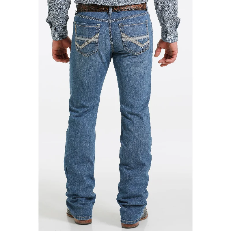Cinch Men's Ian Medium Stone Wash Jeans Elegant Men's Formal  Elegant Men's Formal 