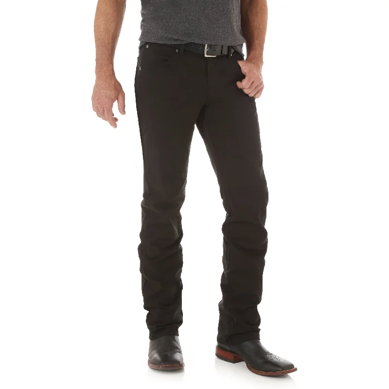 Wrangler Men's Retro Slim Straight Jean-Black Cozy Men's Sherpa Cozy Men's Sherpa